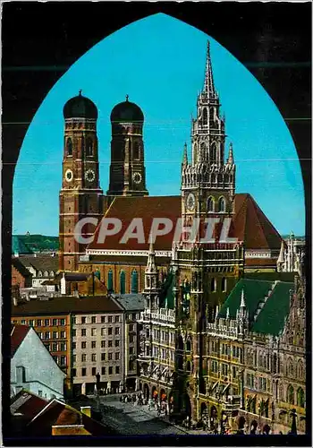 Cartes postales moderne Hotel de Ville et Cathedrale