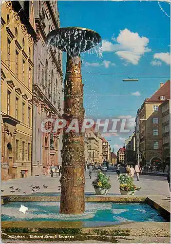 Cartes postales moderne La fontaine de Richard Strauss