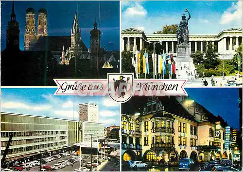 Moderne Karte Munchen