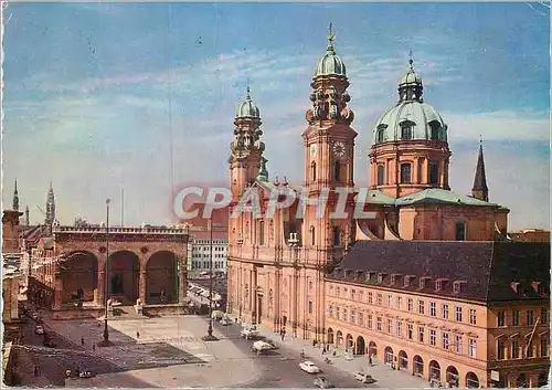 Cartes postales moderne Feldherrnhalle and Church of Theatines
