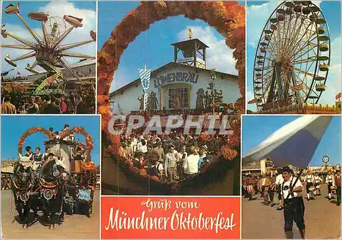 Cartes postales moderne Munchen Oktoberfest