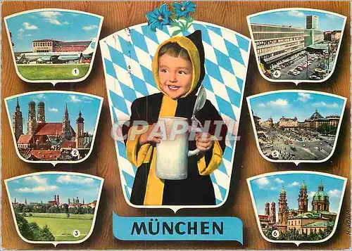 Cartes postales moderne Munchen views