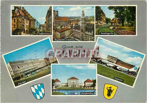 Cartes postales moderne Munchen Avion