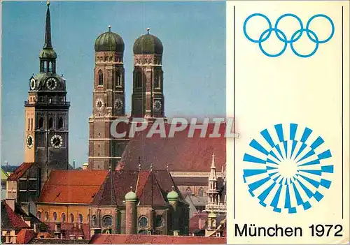 Moderne Karte St. Peter und Notre Dame Jeux Olympiques 1972