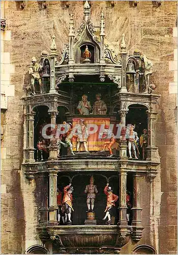 Cartes postales moderne Glockenspiel im Rathausturm