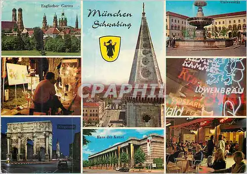 Cartes postales moderne Munchen-Schwabing