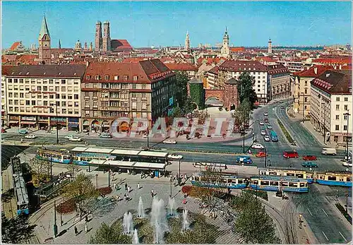 Moderne Karte Sendinger Tor-Platz