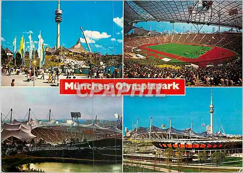 Cartes postales moderne Olympiapark-Olympiastadion