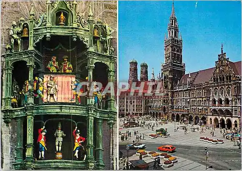 Cartes postales moderne Hotel de Ville et carillon