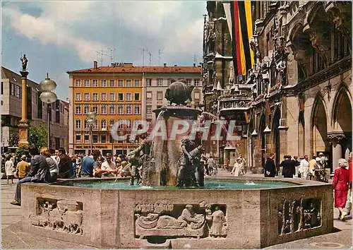 Moderne Karte Fontana dei Pesci