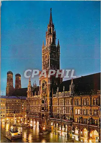 Cartes postales moderne Weltstadt mit Herz