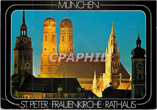 Cartes postales moderne St. Peter-Frauenkirche-Rathaus