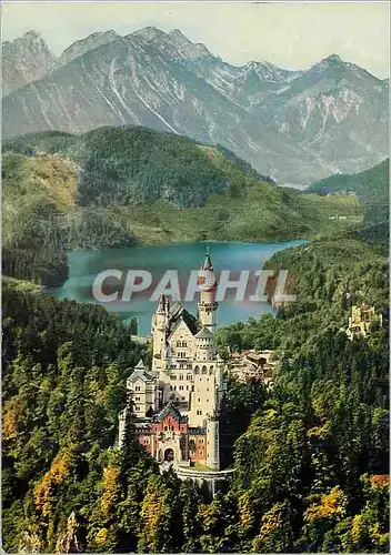 Cartes postales moderne Neuschwanstein castle