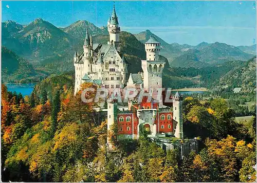 Cartes postales moderne Neuschwanstein castle