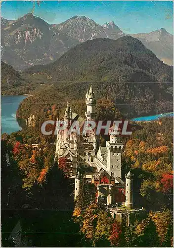 Cartes postales moderne Neuschwanstein castle