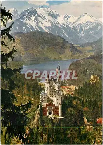 Cartes postales moderne Neuschwanstein castle