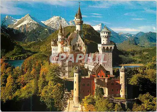 Cartes postales moderne Neuschwanstein castle bei Fussen