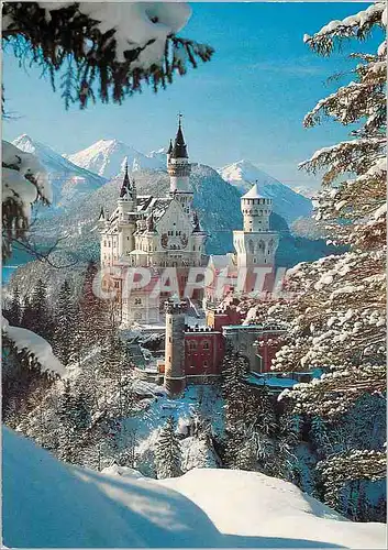 Cartes postales moderne Neuschwanstein castle