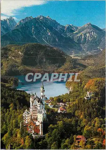 Cartes postales moderne Neuschwanstein castle