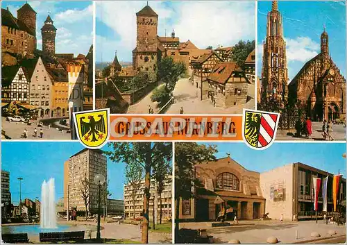Cartes postales moderne Nurnberg