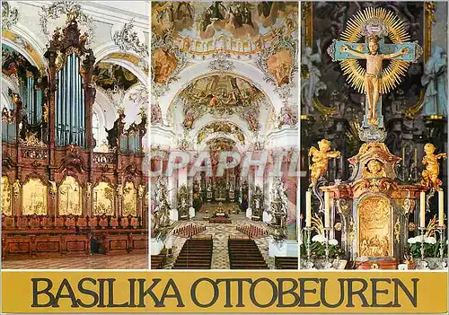 Moderne Karte Basilika Ottobeuren