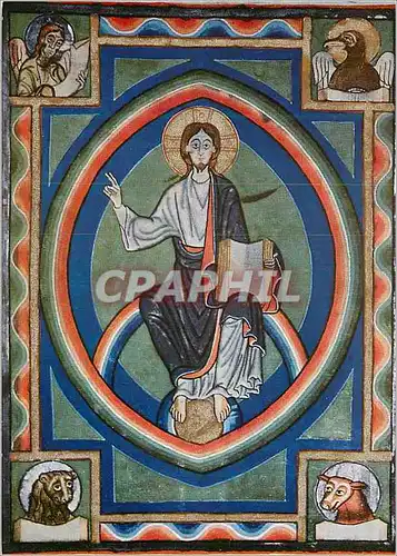 Cartes postales moderne Thronender Christus