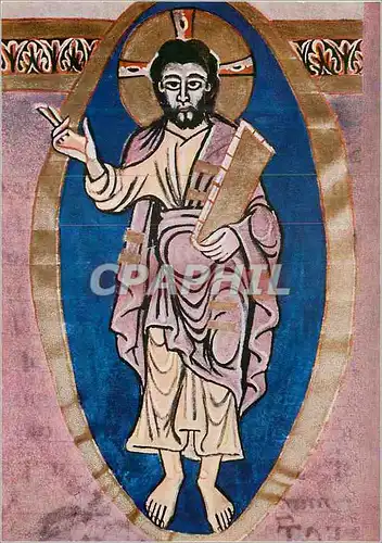 Cartes postales moderne Christus in der Mandorla