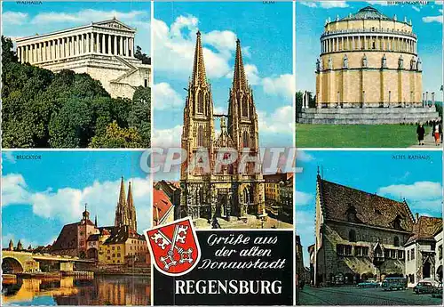 Cartes postales moderne Regensburg