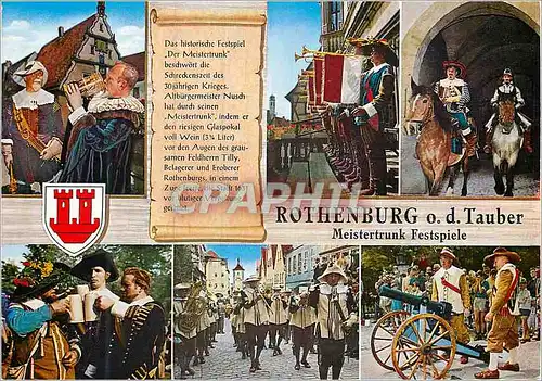 Cartes postales moderne Meistertrunk Festspiele