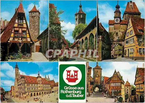 Cartes postales moderne Rothenburg od der Tauber