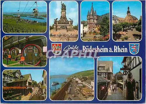 Cartes postales moderne Rudesheim am Rhein