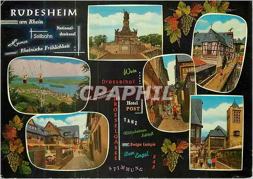 Cartes postales moderne Rudesheim am Rhein
