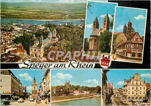 Cartes postales moderne Speyer panorama