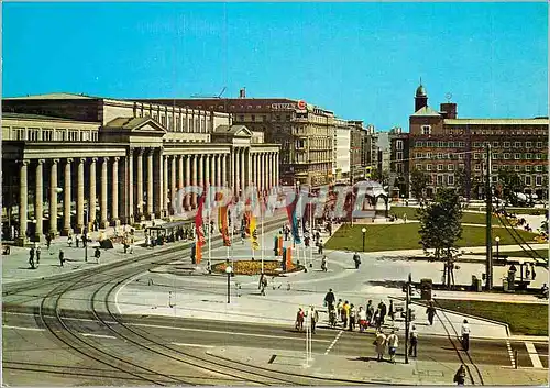 Moderne Karte Schlossplatz und Konigsbau