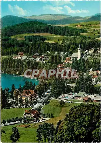 Moderne Karte Titisee im Hochschwarzwald