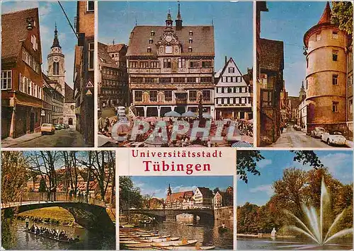 Moderne Karte Universitatsstadt Tubingen