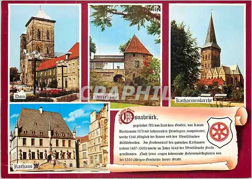 Cartes postales moderne Osnabruck Panorama