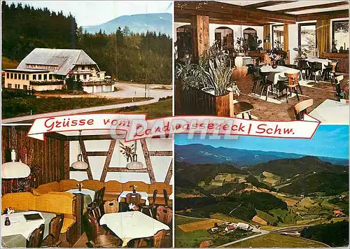 Moderne Karte Hohengasthaus und Pension Landwassereck