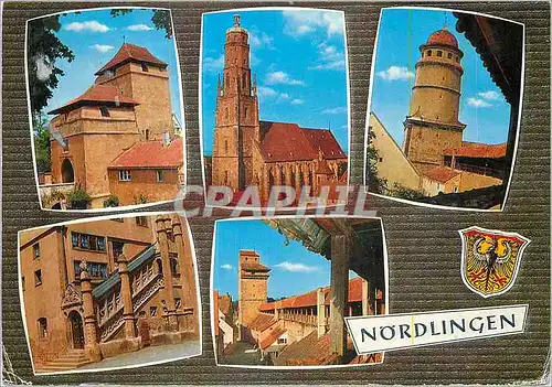 Cartes postales moderne Stadt des Mittelalters Nordlingen