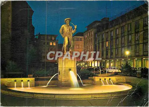 Cartes postales moderne Leineweber-Brunnen