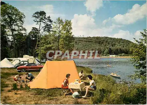 Moderne Karte Campingplatz und Strandbad Gelterswoog