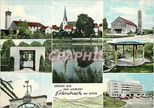 Cartes postales moderne Erlenbach am Rhein