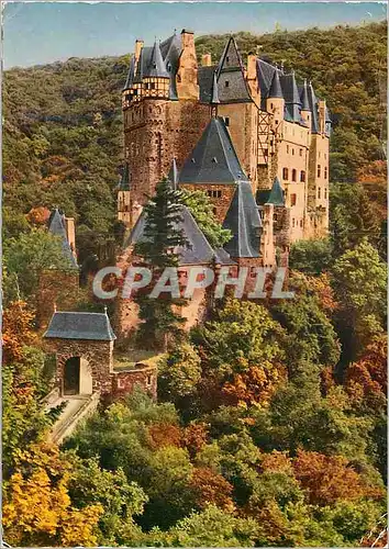 Moderne Karte Burg Eltz