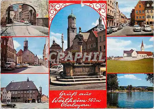 Cartes postales moderne Weilheim