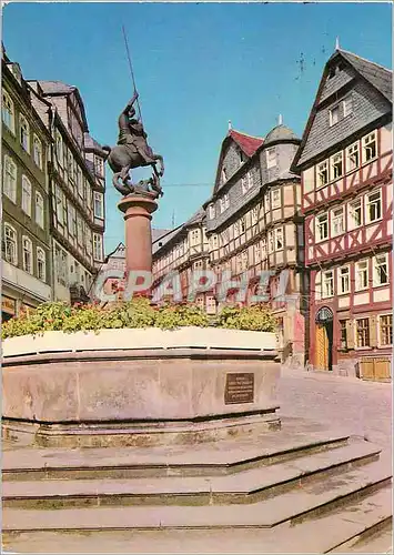 Moderne Karte Marktbrunnen