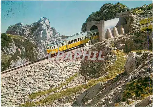Cartes postales moderne Wendelsteinbahn Funiculaire Train