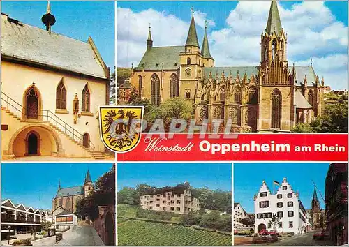 Cartes postales moderne Weinstadt Oppenheim