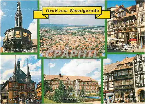 Moderne Karte Wernigerode