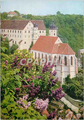 Cartes postales moderne Schloskirche in der Fliederblute