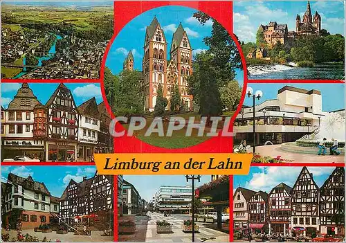 Moderne Karte Limburg an der Lahn